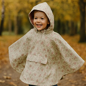 Дождевик Wheat "Drops Slightly Green Flowers", цветы в зелени